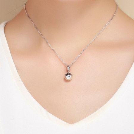 Talisman argint Medalion cu Inima Verde [3]