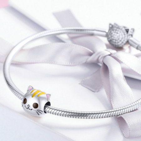 Talisman argint pisicuta [3]