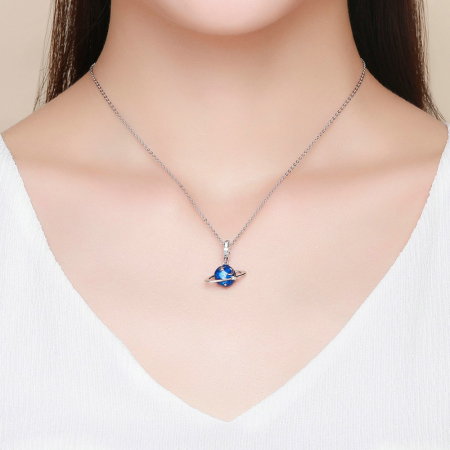 Talisman argint Planeta Albastra [4]