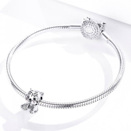 Talisman argint pui de tigru [2]