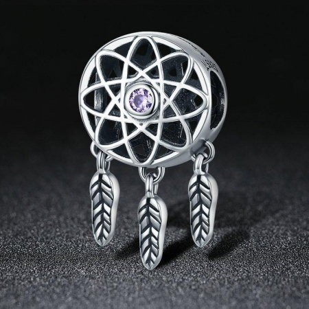 Talisman argint reglabila cu Dream Catcher [2]