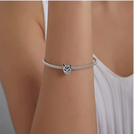 Talisman argint Zeita Pisicilor (zeita egipteana Bastet) [1]