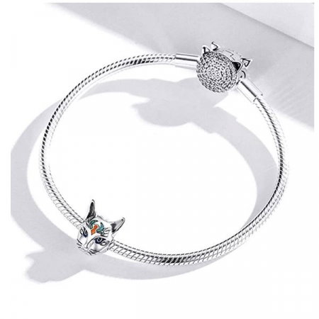 Talisman argint Zeita Pisicilor (zeita egipteana Bastet) [2]