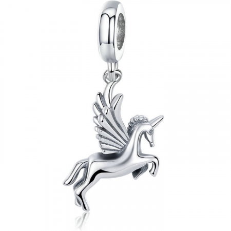 Talisman din Argint Unicorn Inaripat [0]