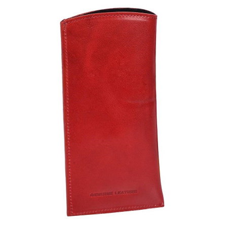Toc ochelari (etui) sau husa telefon piele naturala Rosu - POC03 [8]