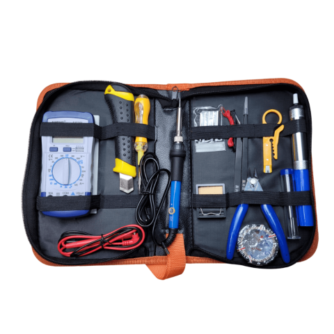 Accesorii pentru Lipit - Kit de lipit pentru electronisti cu 23 piese, Bitmi 10270