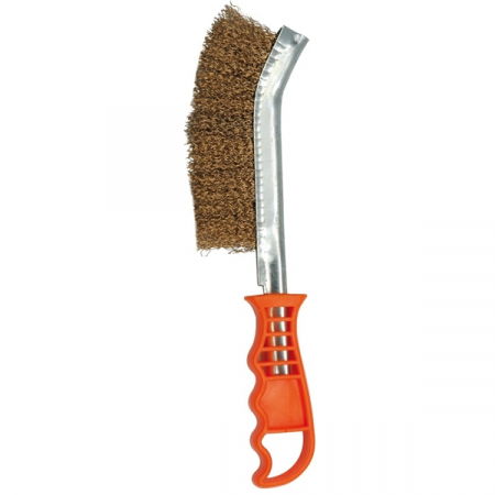 Scule Ajutatoare - Perie de sarma cu maner de plastic