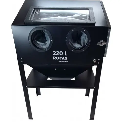 Dispozitive de sablat - Cabina profesionala de sablat 220L - 8 bar