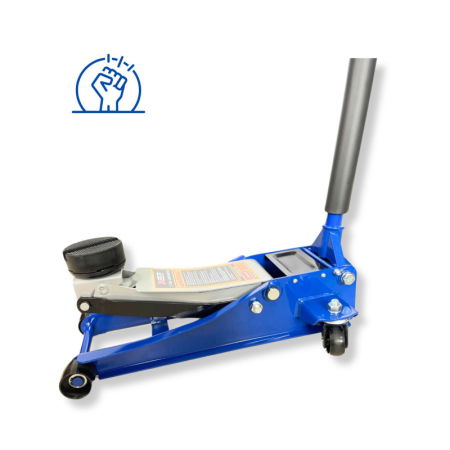 Cric hidraulic tip crocodil cu talie joasa,dublu cilindru(ridicare rapida) KbGlobal 3T 83-465mm [1]