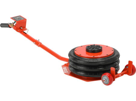 Cricuri Perna de Aer - Cric pneumatic perna de aer cu inaltator 6T