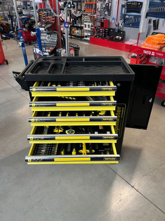 Dulapuri echipate - Dulap echipat cu scule 7 sertare 219 piese TopMaster Pro