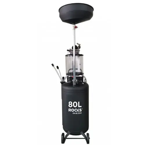 Recuperatoare de ulei - Recuperator profesional pentru ulei uzat prin scurgere sau extractie pe la joja cu vas gradat 80L