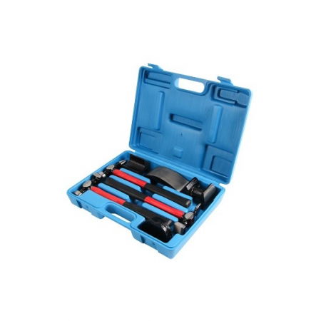 Scule pentru tinichigerie - Set ciocane si nicovale pentru tabla 7 piese