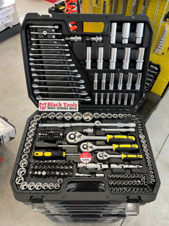 Truse si Accesorii 1/4 - Trusa de scule 216 piese CR-V Topmaster Professional