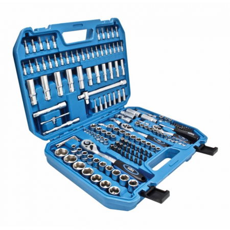 Truse si Accesorii 1/4 - Trusa de scule profesionala 179 piese 1/4" 3/8" 1/2"