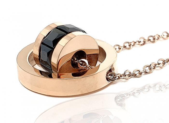 Colier Roll Zero Black and Pink [2]