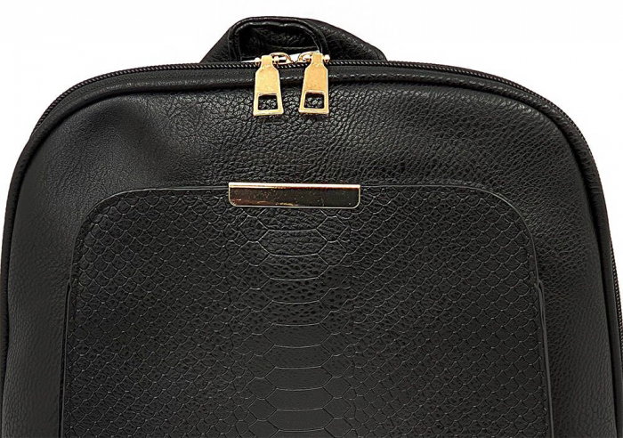 Set Rucsac Deep Black si Ceas Eiffel by Borealy [3]