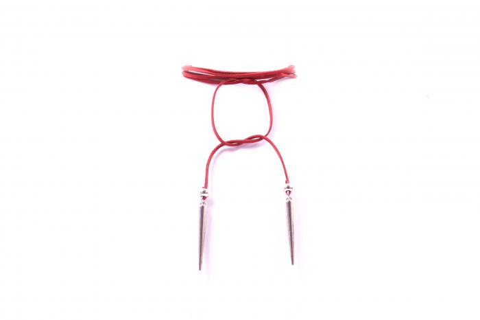 Choker Borealy Thorn Red Leather [5]
