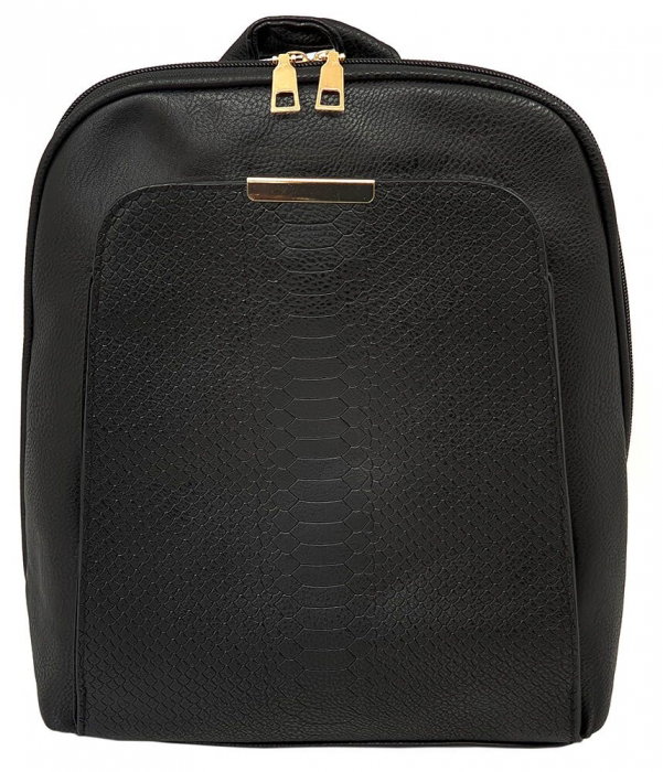 Set Rucsac Deep Black si Ceas Eiffel by Borealy [2]