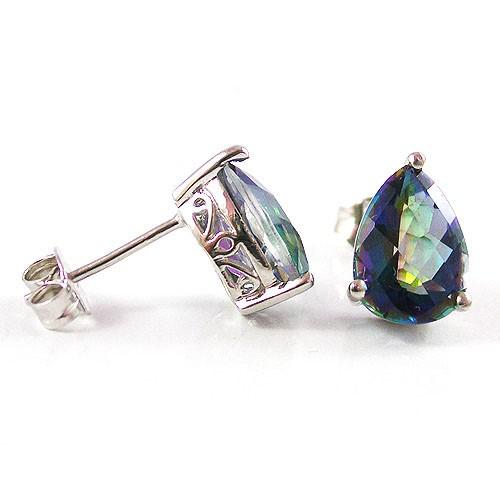 Cercei Topaz Mistic Natural Rainbow 3,8 carate [3]