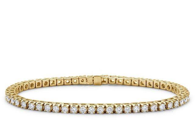 Trandafir Aur 24k si Gold Bratara Tennis Classic [4]