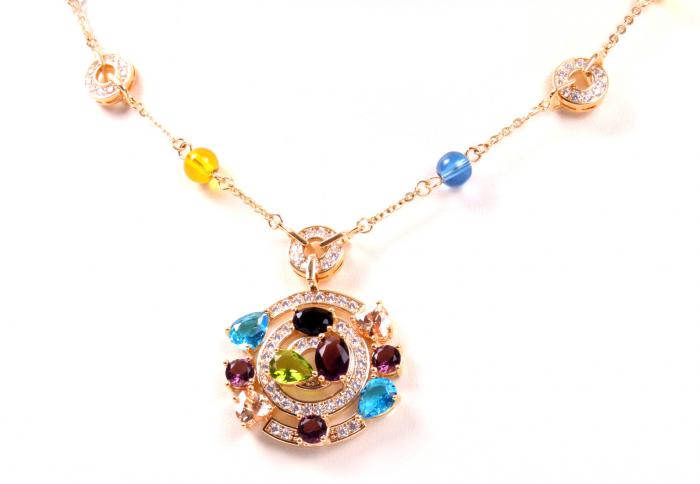 Colier Borealy Circle Colours Luxury [1]