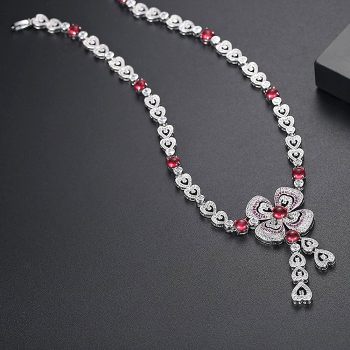 Colier Bridal Flower Glam by Borealy [3]