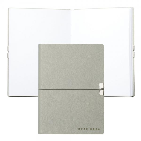 Set CEAS ELECTION PREMIUM SLIM LINE – SILVER S si Note Pad Grey HUGO BOSS [4]