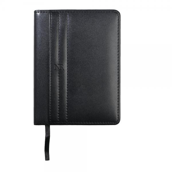 Elegant Black Gift Set Agenda Nina Ricci si Esarfa Flowers - personalizabil [5]