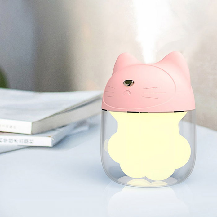 Umidificator Pink Cat + ventilator si lampa detasabila [1]
