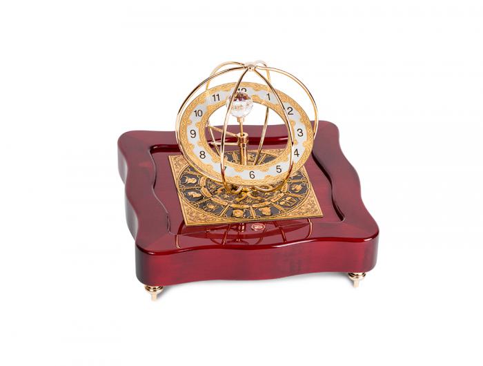 Set Ceas Zodiac Gold Plated by Credan si Butoni Gold Round by Credan [7]