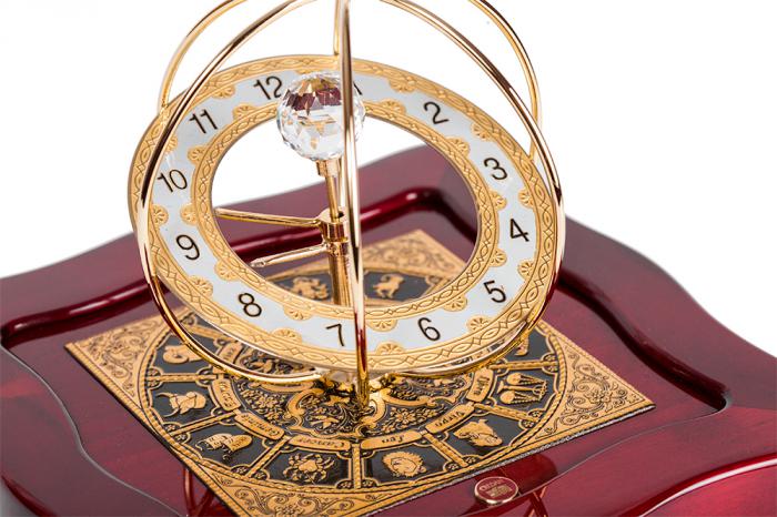 Set Ceas Zodiac Gold Plated by Credan si Butoni Gold Round by Credan [5]