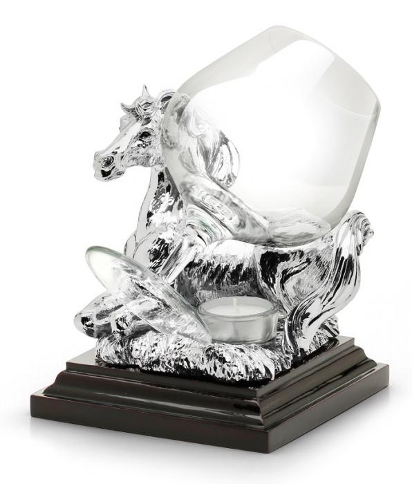 Încălzitor Cognac Silver Horse by Chinelli - Personalizare Gratuita cu placuta gravata [1]