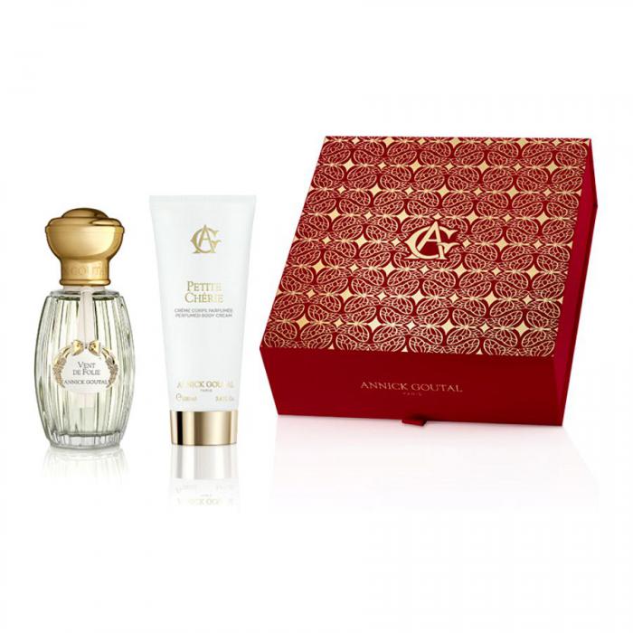 Set Vent de Folie by Annick Goutal Parfum (50 ml) + Lotiune de Corp (100 ml) si Esarfa Cacharel [4]