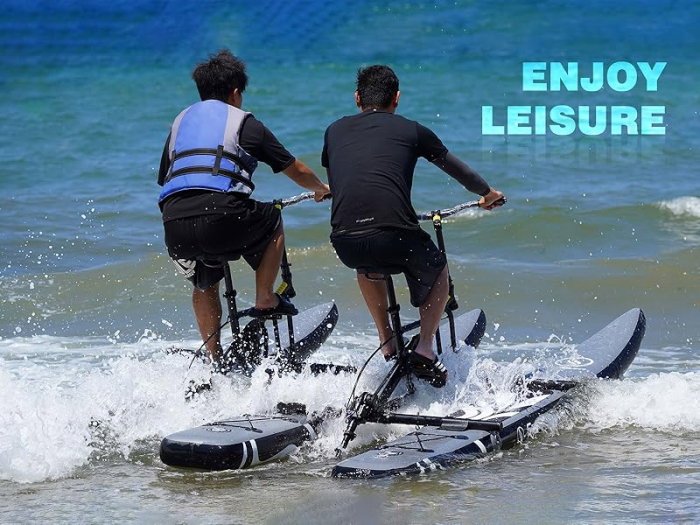 Bicicleta pe Apa Dubla - WaterBike - Bicicleta care merge pe apa pentru 2 persoane - Unic in Romania [3]