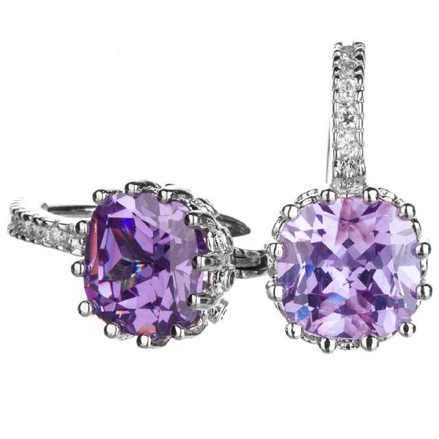 Cercei Borealy Sapphire 3 Carate Lilac [1]