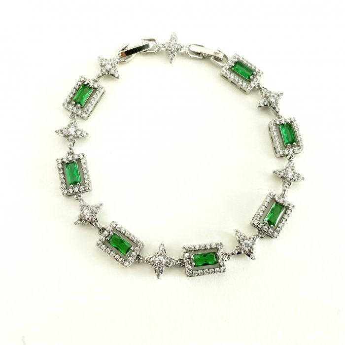 Brăţară Emerald Green Tennis [1]