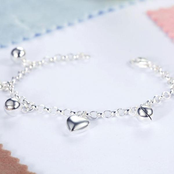 Bratara pentru Copii Borealy Argint 925 Triple Heart [4]