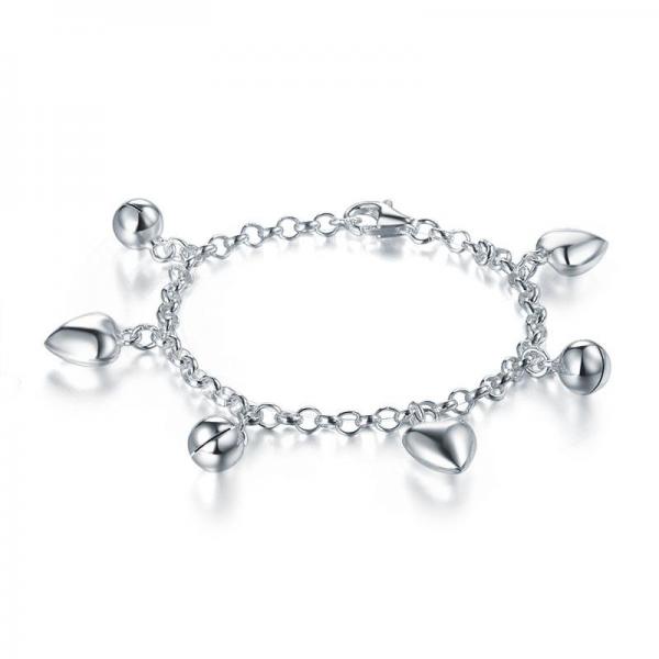 Bratara pentru Copii Borealy Argint 925 Triple Heart [2]