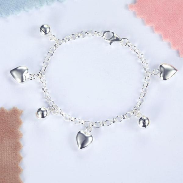 Bratara pentru Copii Borealy Argint 925 Triple Heart [3]