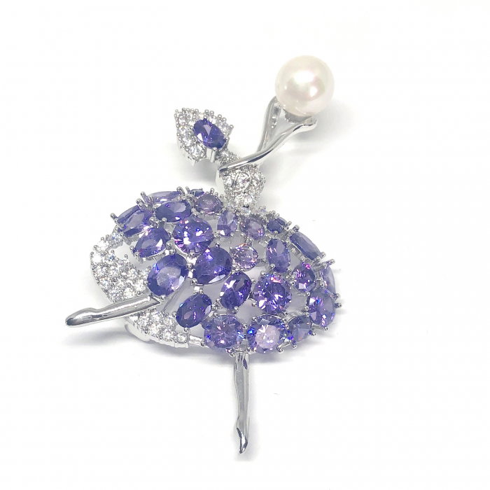 Brosa Purple Ballerina [1]
