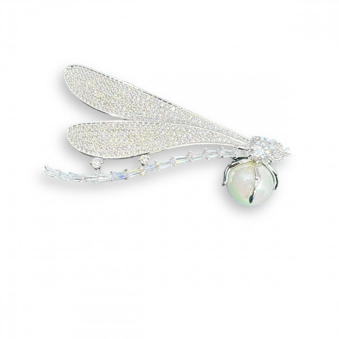 Brosa Libelula Silver by Borealy [1]