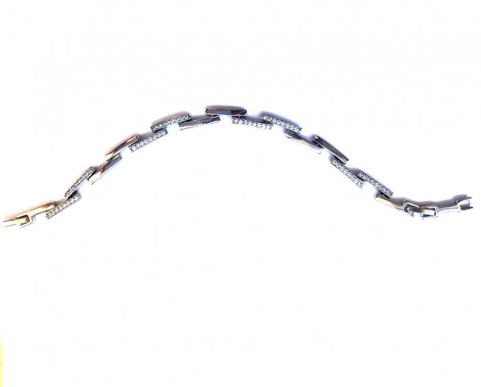 Brăţară Tennis Chain Simulated Diamonds [4]