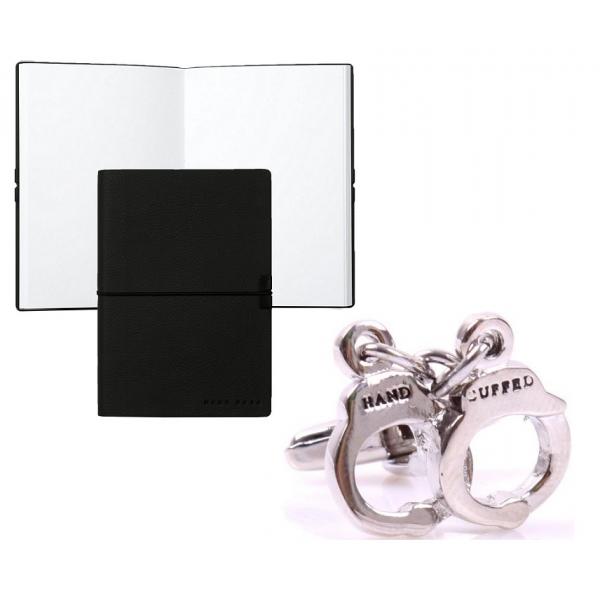 Set Butoni Borealy Fifty Shades of Grey for Him si Note pad Black Hugo Boss [1]