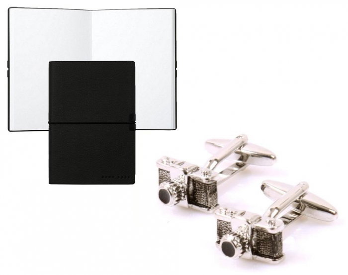 Butoni Borealy Passion for Photo si Note pad Black Hugo Boss [1]