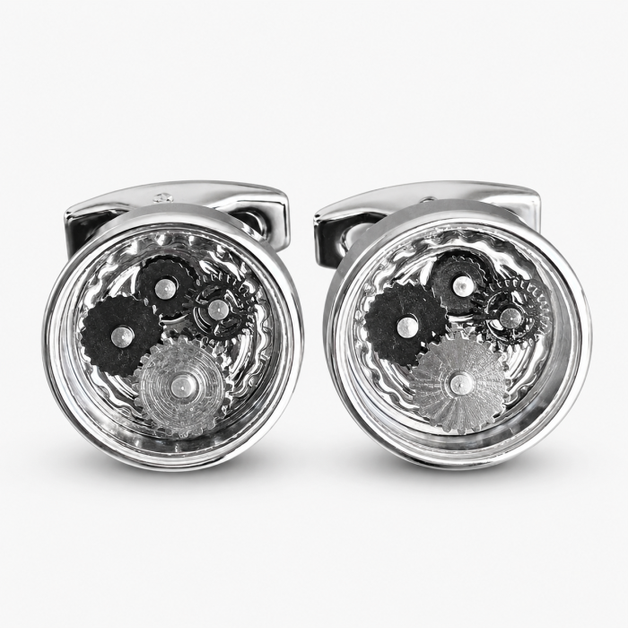 Butoni Classic Steel Wheel Gear Silver [2]