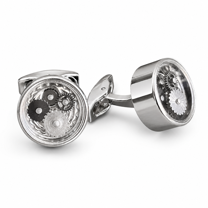 Butoni Classic Steel Wheel Gear Silver [3]