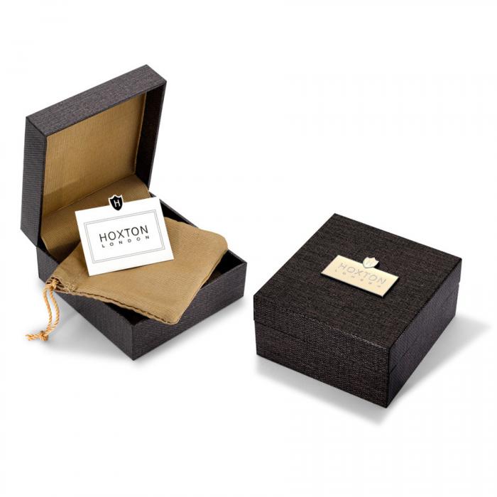 Set Butoni Personalizabili Borealy Argint 925 si Note pad Black Hugo Boss [4]