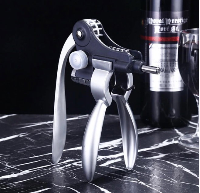 Cadou Accesorii Vin Premium Black 9 piese Kitchen [7]