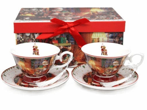 Cadou Craciun Set 2 cani "Tea time for Christmas" [1]